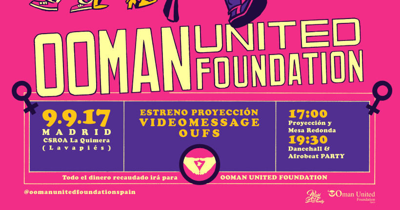 Ooman United Foundation Spain - Cartelería 4