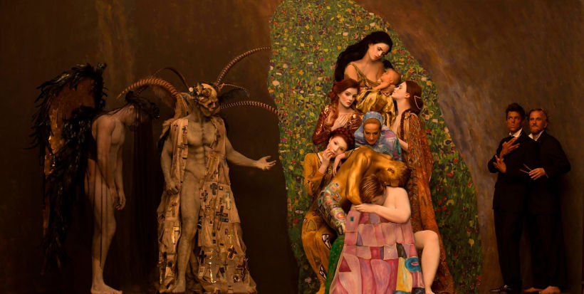 La obra de Gustav Klimt recreada en fotografías 6
