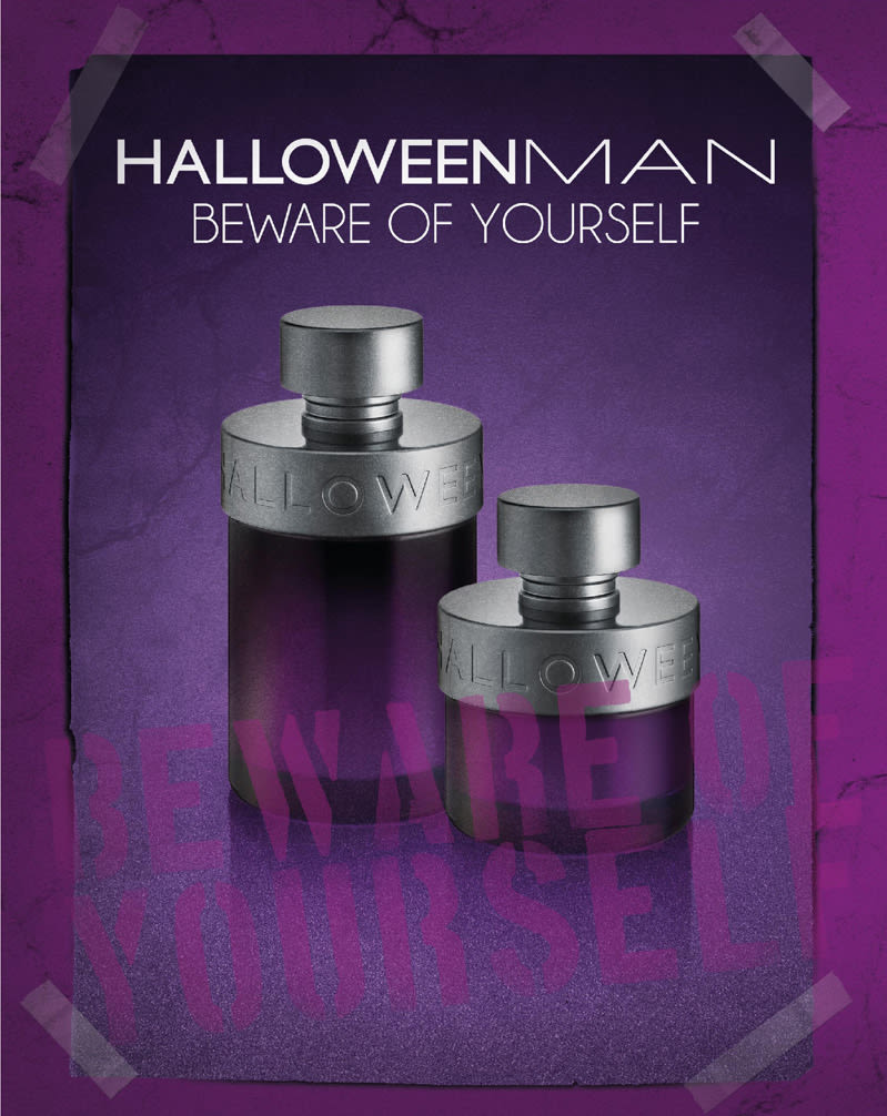Packaging - Diseño de caja de perfume para packaging HALLOWEEN MAN 1