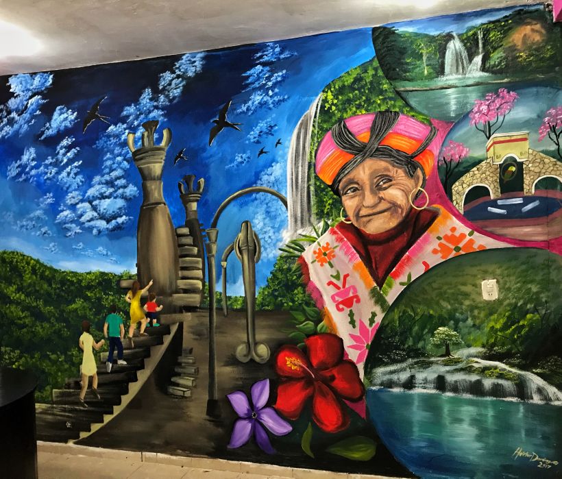 Huasteca Potosina mural -1