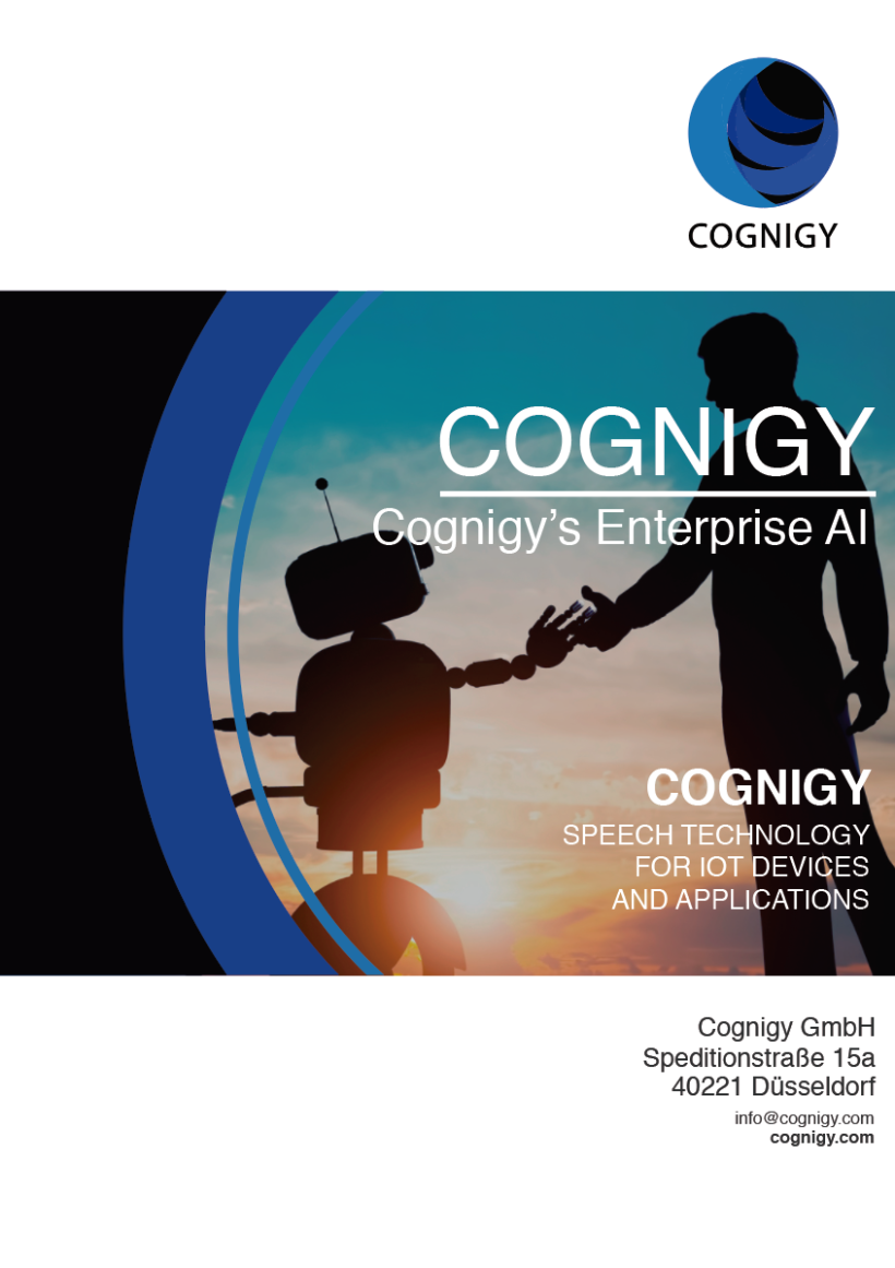 Advertising for COGNIGY event (Marketing for COGNIGY, flyers, roll up...) 16