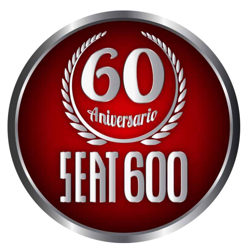 Logotipo 60 aniversario SEAT 600 2