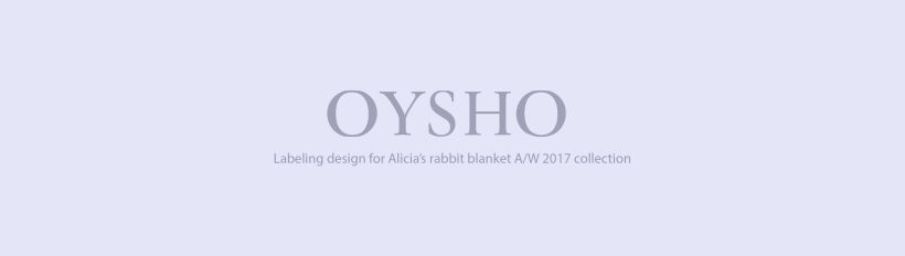 Diseño etiqueta Oysho. Colección Otoño / Invierno 2017  0