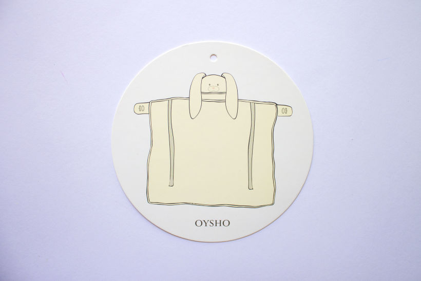 Diseño etiqueta Oysho. Colección Otoño / Invierno 2017  1