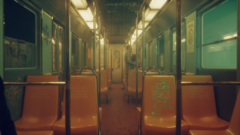 Subway Droplens Shortfilm / Robot 0