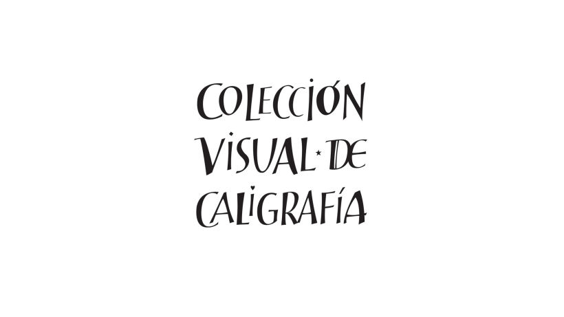 Colección Visual de Caligrafía, libros de caligrafía 0