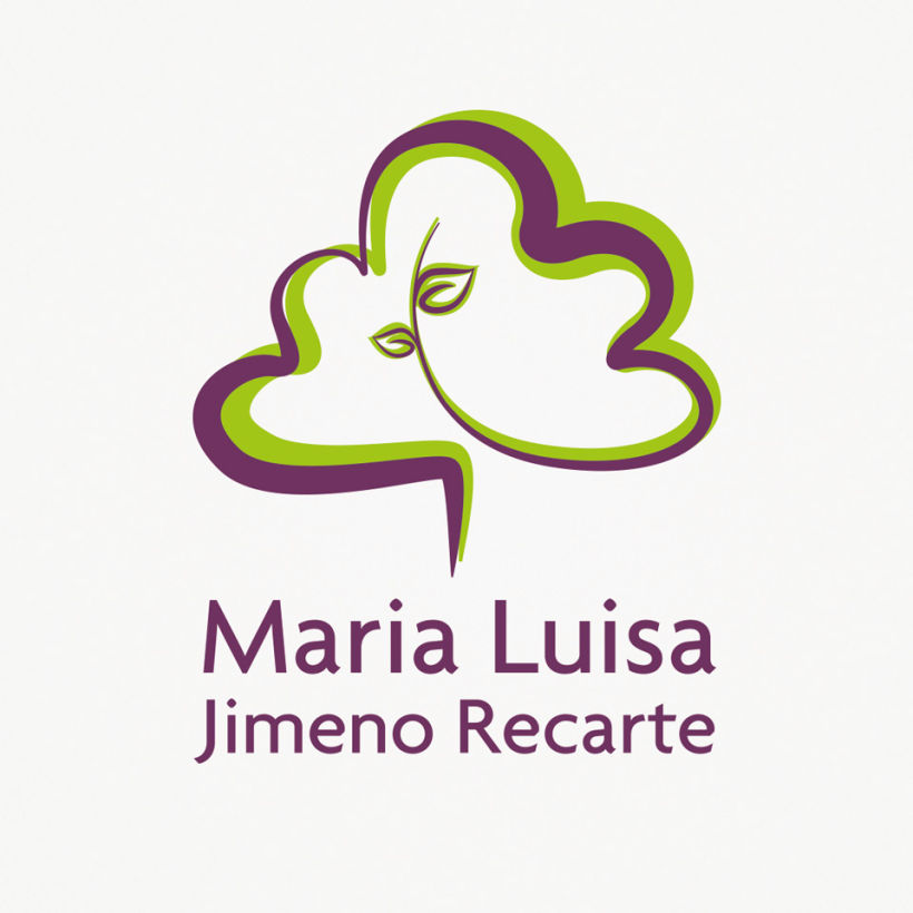 Logo Medicina Natural, Mª Luisa Jimeno 2