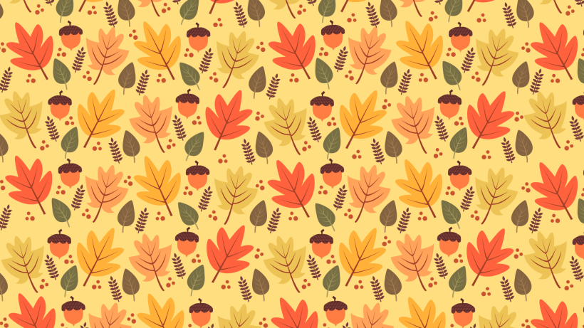 Autumn Pattern | Design analógico y digital 2
