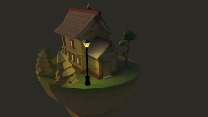 Lowpoly house 0