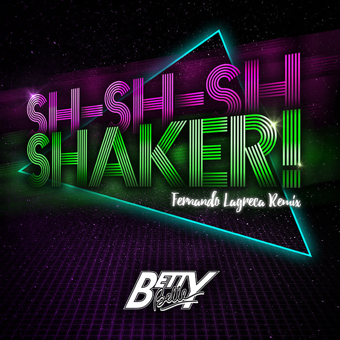 Portada del disco de Betty Belle "Sh-sh-sh Shaker!" 1