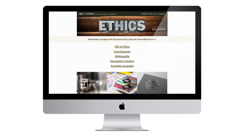 Web ISO en Ética en el Diseño Gráfico 2