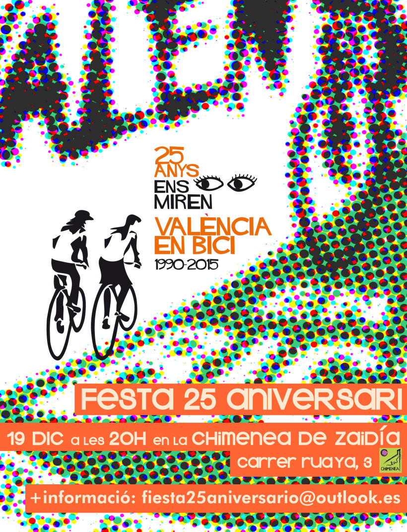  Imatge Aniversari 25 anys València en Bici 1