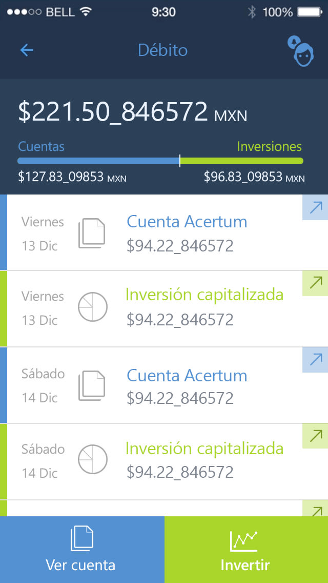 "Acertum-Bank" app 0