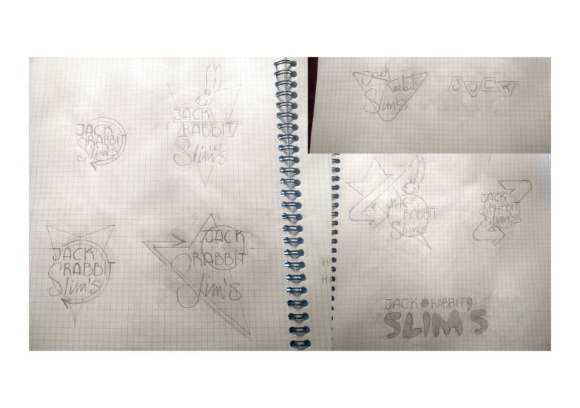 Mi Proyecto del curso: Tipografía y Branding: Diseño de un logotipo icónico Jack Rabbit Slim's 1