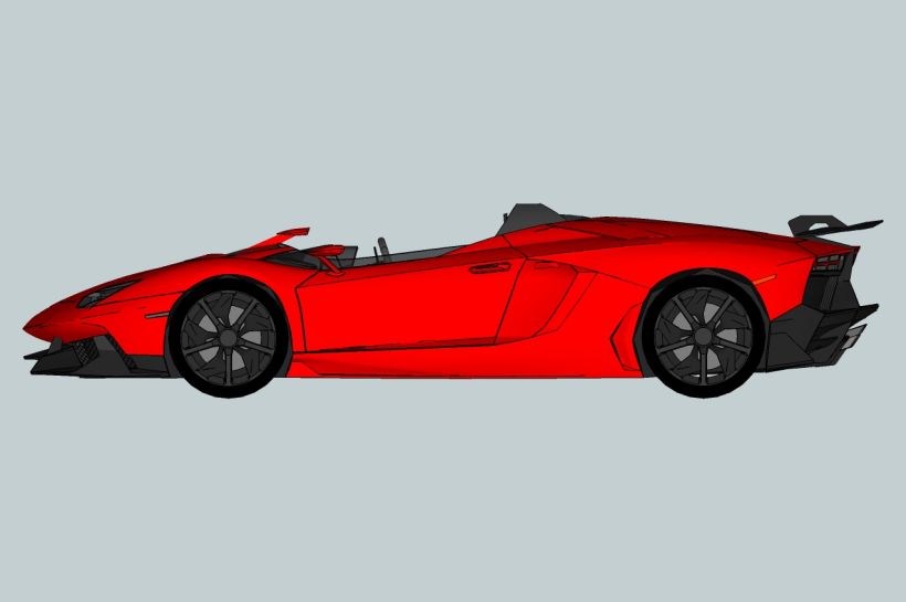 Lamborghini - Modelado 3D -1