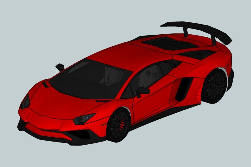 Lamborghini - Modelado 3D 3