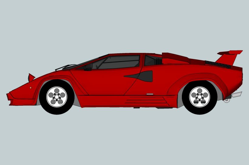 Lamborghini - Modelado 3D 6