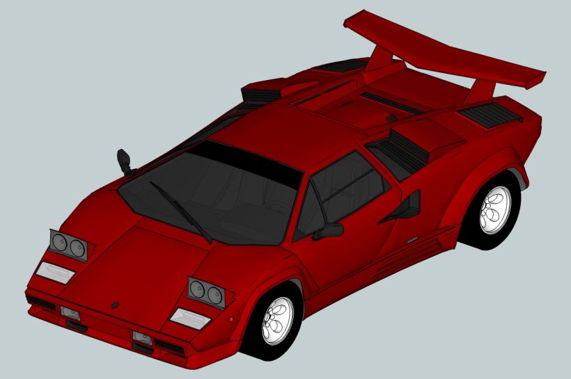 Lamborghini - Modelado 3D 7