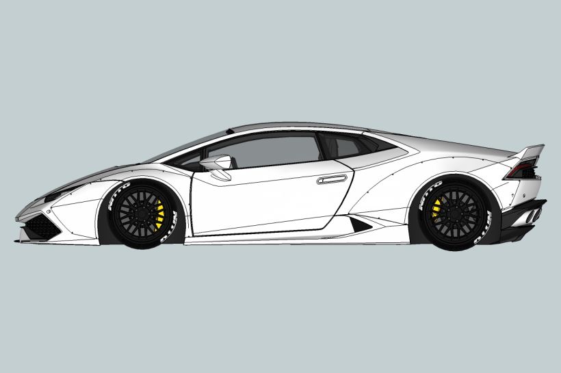 Lamborghini - Modelado 3D 13