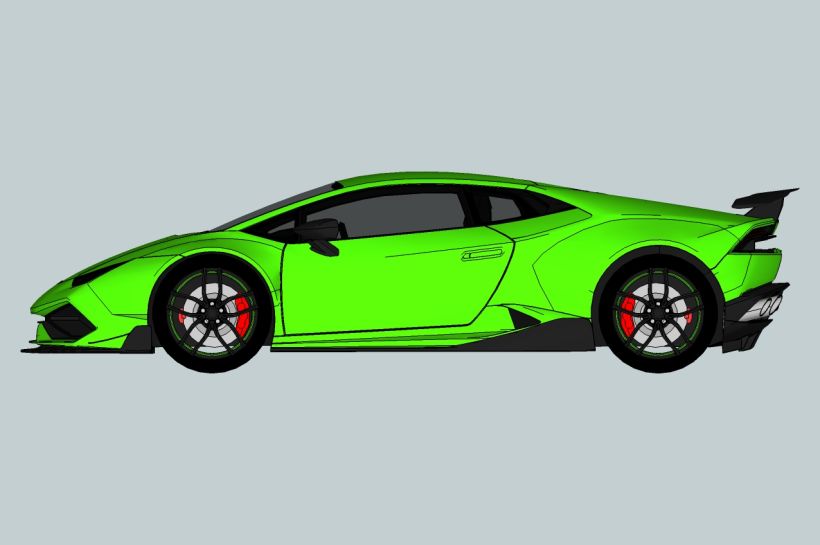 Lamborghini - Modelado 3D 15