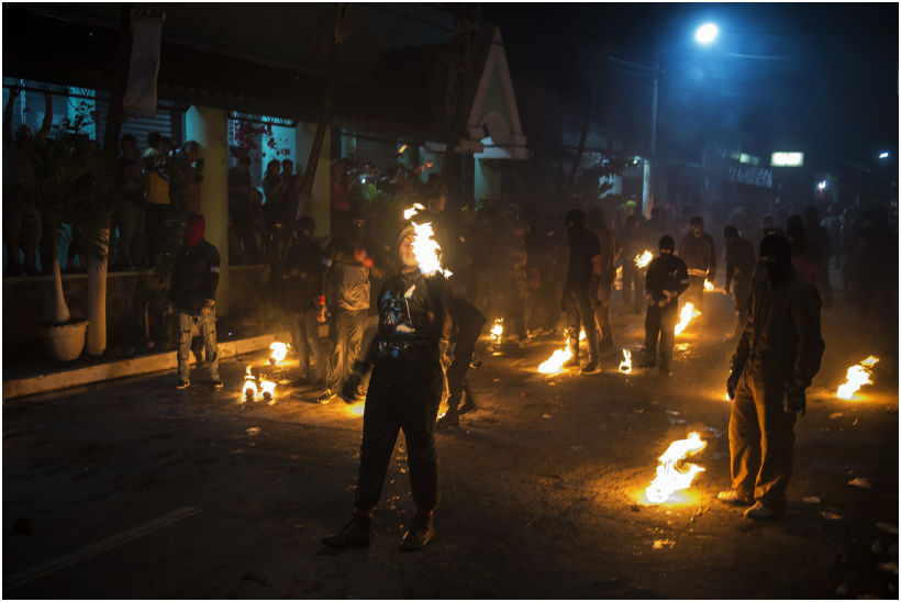Bolas de fuego en Nejapa. El Salvador 3
