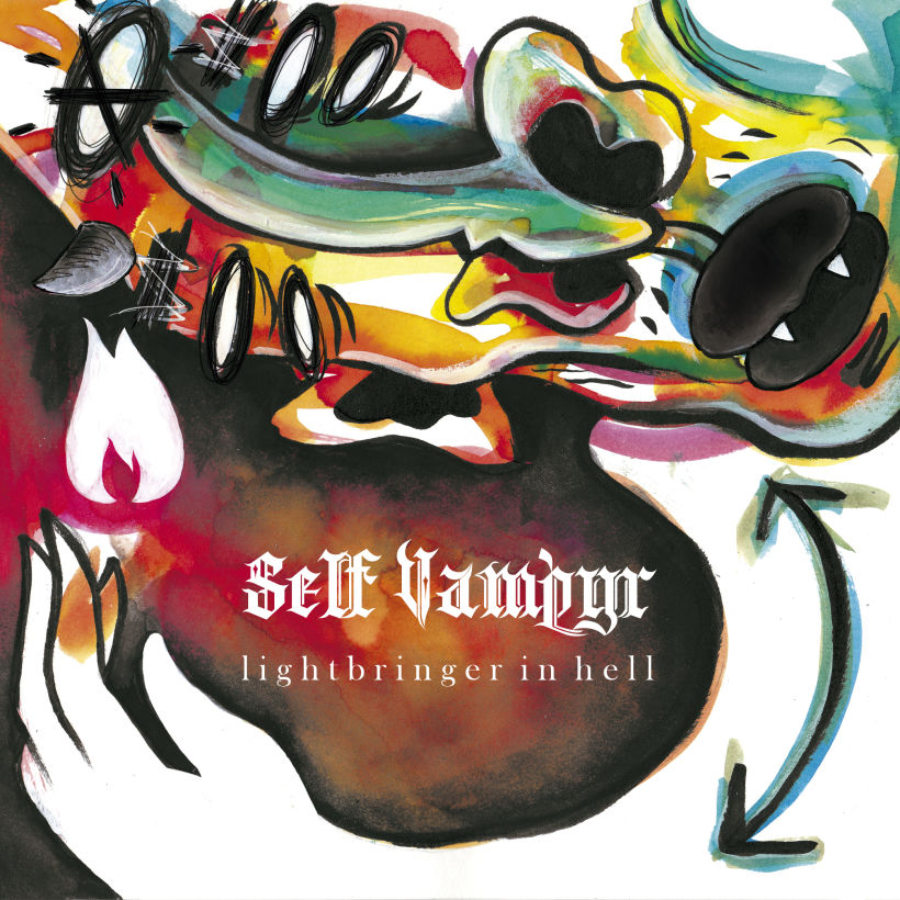Portada del single "Lightbringer in Hell" para "Self-Vampyr" 1