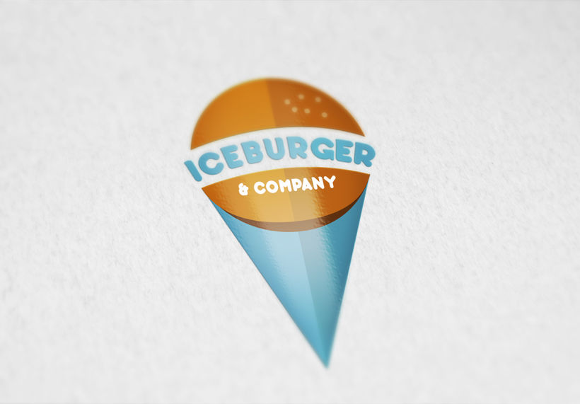 Diseño de logotipo: Iceburger -1