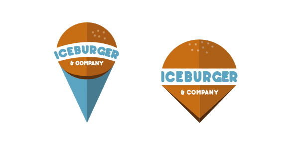 Diseño de logotipo: Iceburger 1