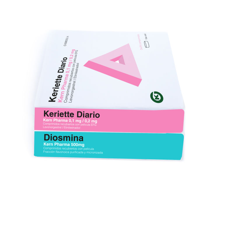 Rediseño del packaging de medicamentos KERN PHARMA 8