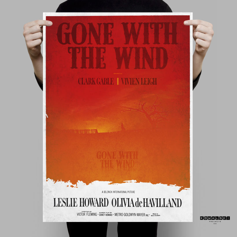 GONE WITH TE WIND. Poster 0
