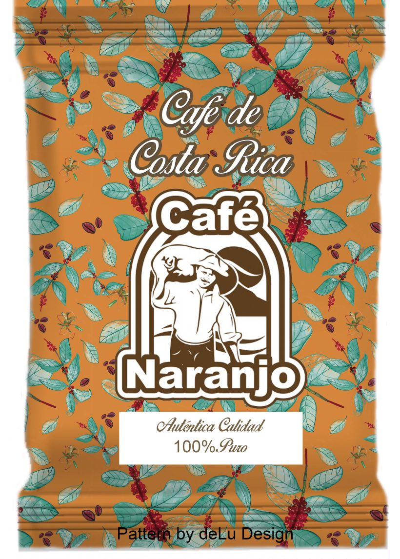 Mi Proyecto del curso: Empaque para Café Naranjo de CR 0