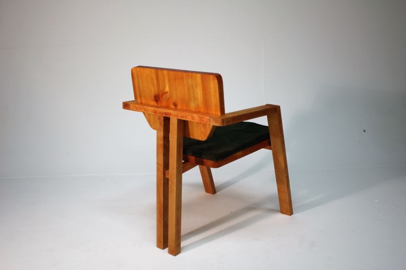 Diseño de mobiliario. Diseño de una silla confidente  0