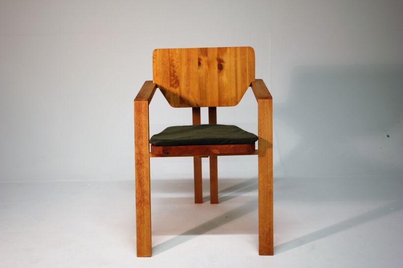 Diseño de mobiliario. Diseño de una silla confidente  3