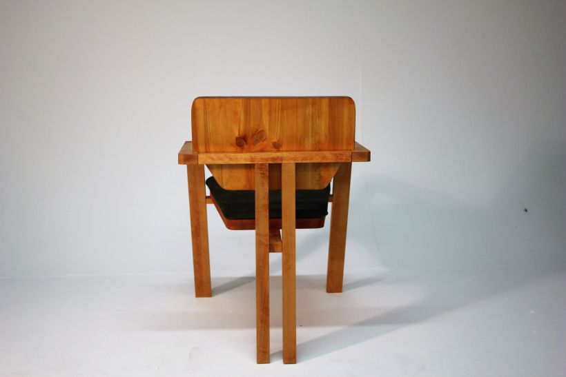 Diseño de mobiliario. Diseño de una silla confidente  6