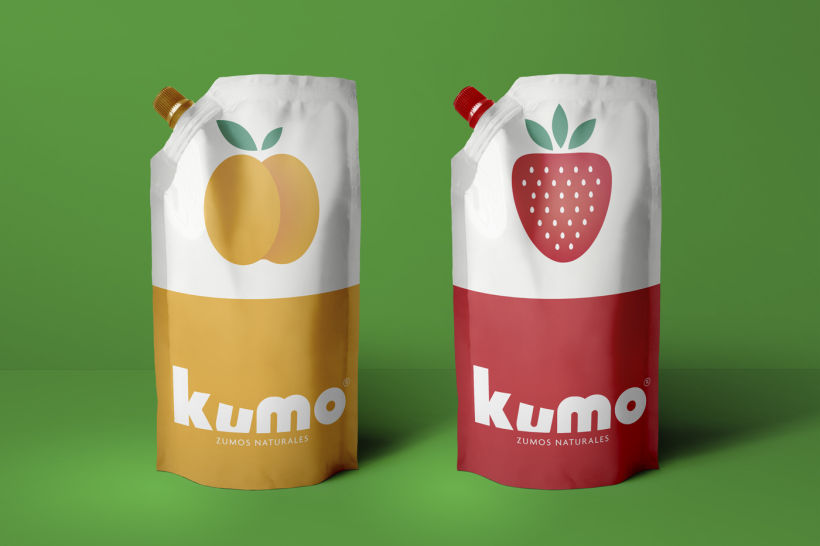 Kumo - Zumo de frutas naturales - Identidad 4