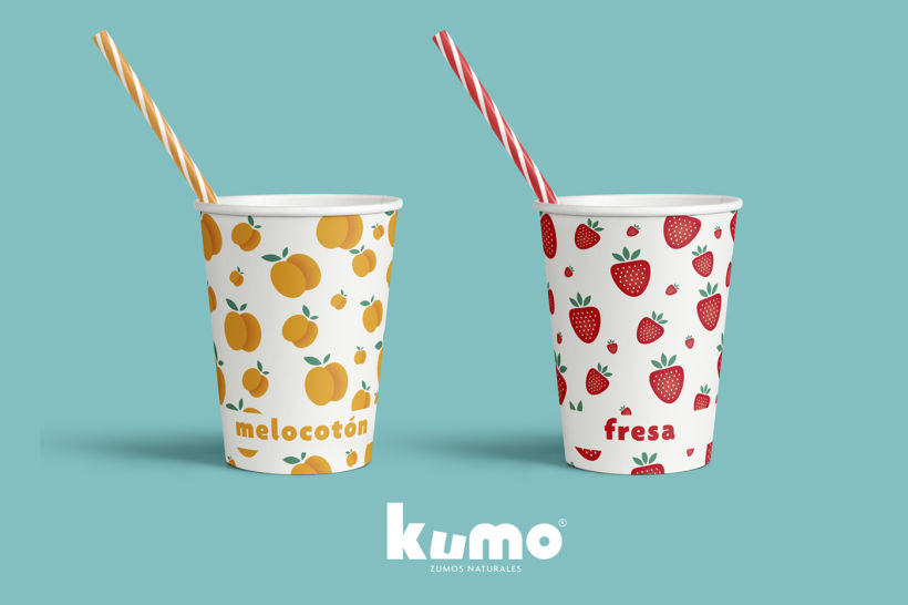 Kumo - Zumo de frutas naturales - Identidad 6
