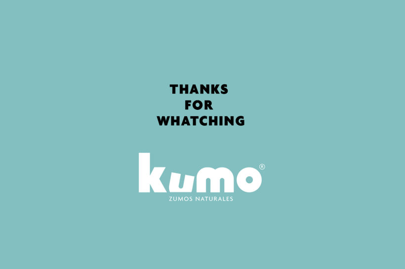 Kumo - Zumo de frutas naturales - Identidad 7