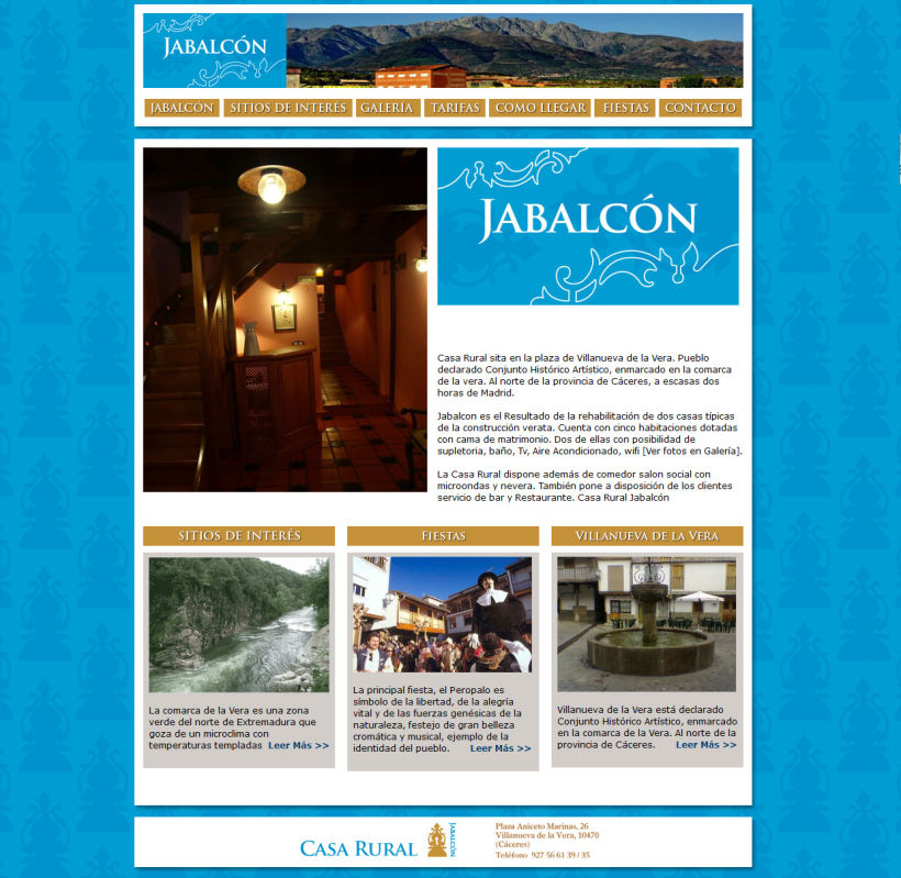 Web Casa Rural Jabalcón -1