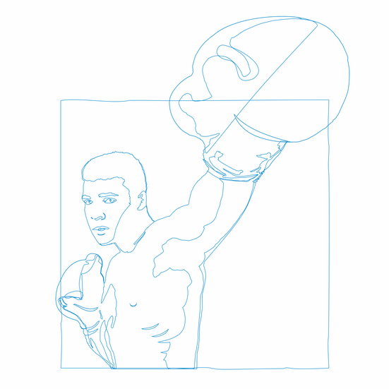 Ilustración Muhammad Ali  1