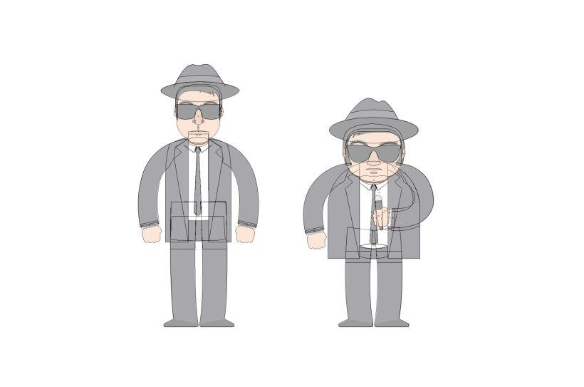 The Blues Brothers loop animation 1