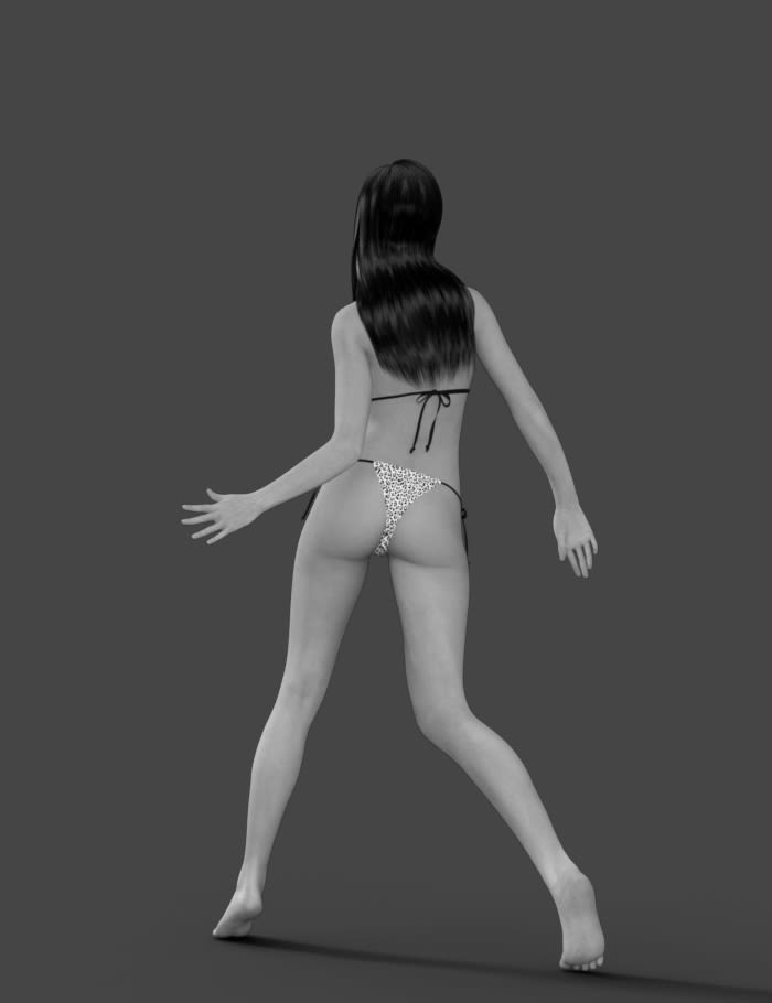 Female 3D model 1