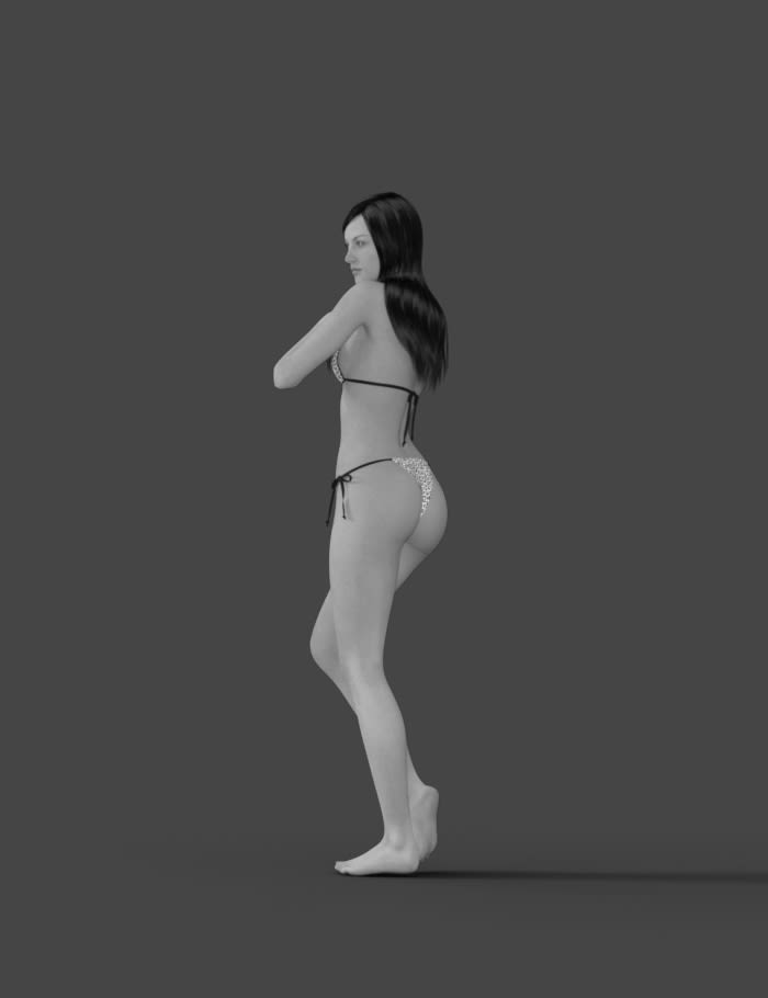 Female 3D model 6
