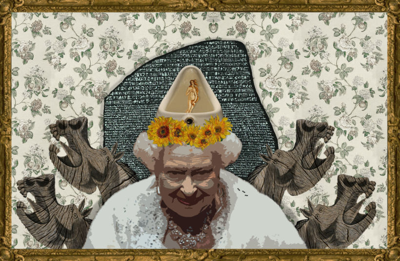 Collage "The Queen" 0