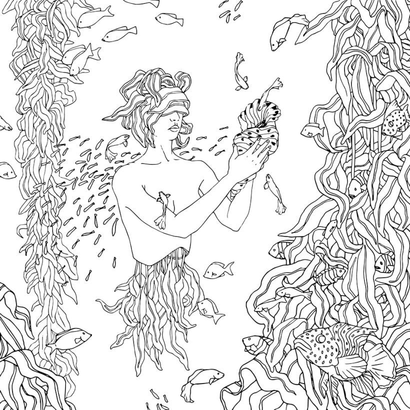 Libro ilustrado para colorear: Metamorfish, Tras los arrecifes 6