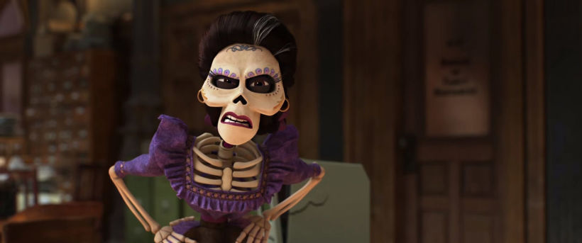 Fragmento de 'Coco' la película de Pixar del Día de Muertos.