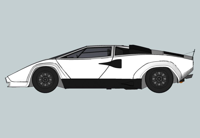 Lamborghini Countach "SpeedHunter" (Render) -1