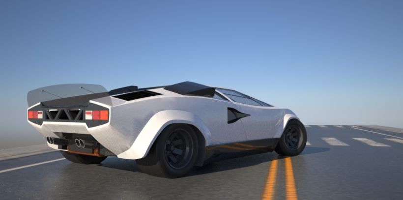 Lamborghini Countach "SpeedHunter" (Render) 2