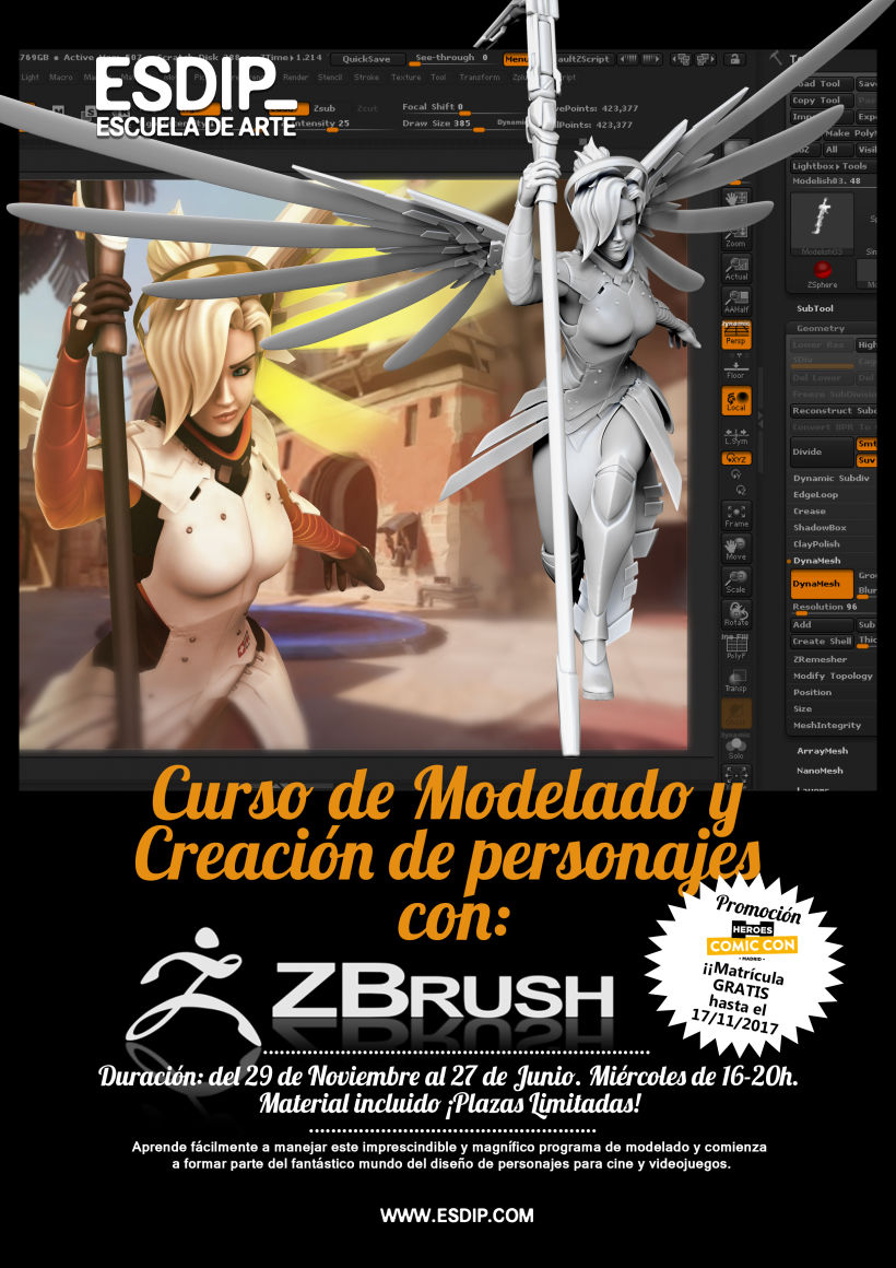 Intensivo de Modelado con ZBrush y Creación de Personajes 1