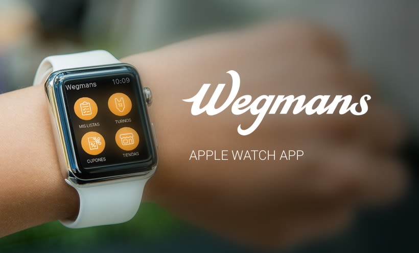 Wegmans Apple Watch App propuesta -1