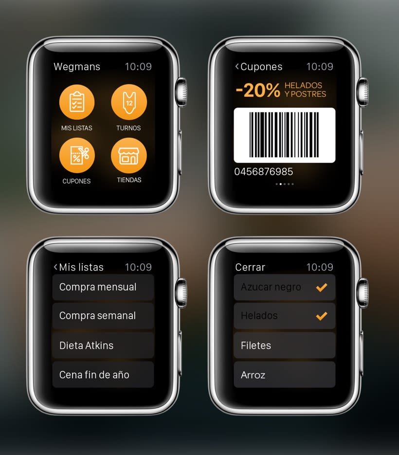 Wegmans Apple Watch App propuesta 0